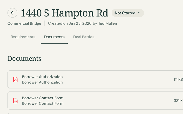 Documents in one place